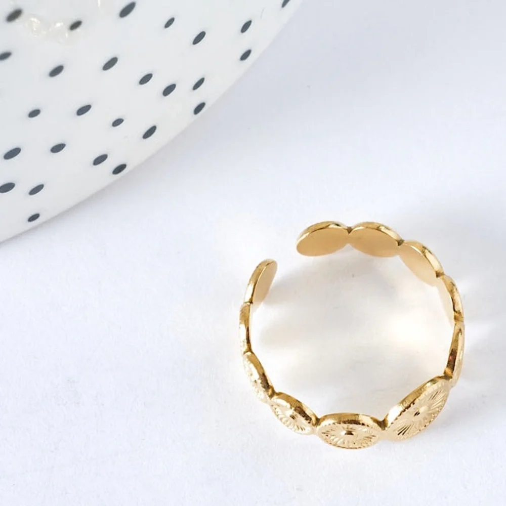 n e w | 14k gold sunshine ring ☀️ - Picture 3 of 15